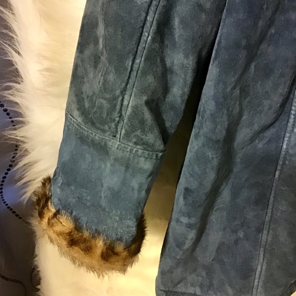 Dennis Basso leather coat - Picture 6 of 7